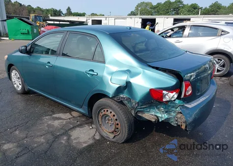 2009 Toyota Corolla Xle z USA, uszkodzony, nr VIN 1NXBU40E89Z058472